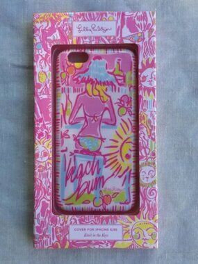Lilly Pulitzer kinis in the keys pink iPhone 6/6s case